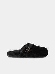 Ancient Greek Sandals - Vasilitsa Suede Slippers -  - ABASK - 