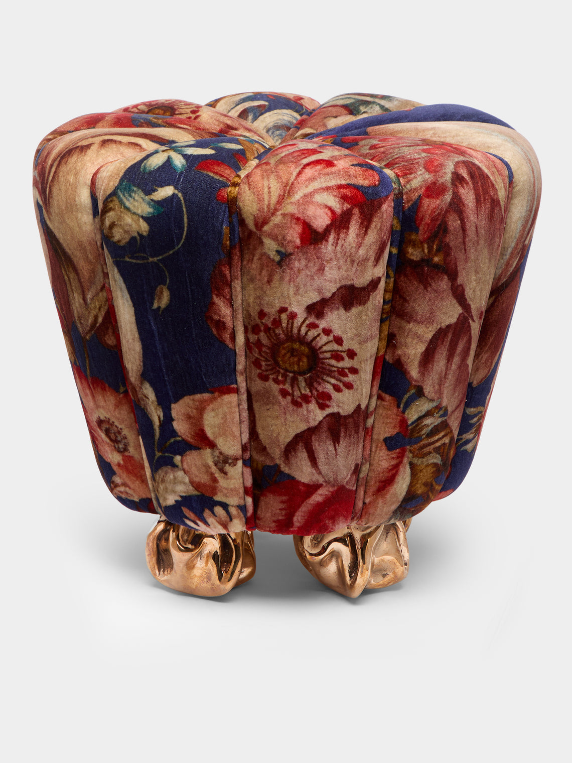 Osanna Visconti x The House of Lyria - Bronze Crinkle Stool -  - ABASK - 