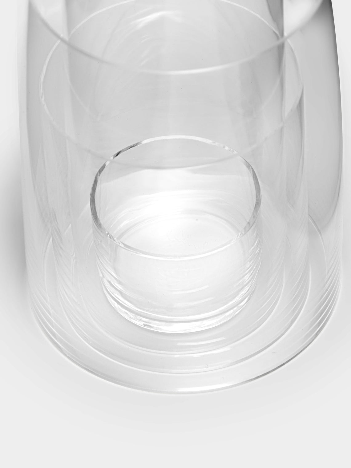 Deborah Ehrlich - Hand-Blown Crystal Hurricane Lantern -  - ABASK