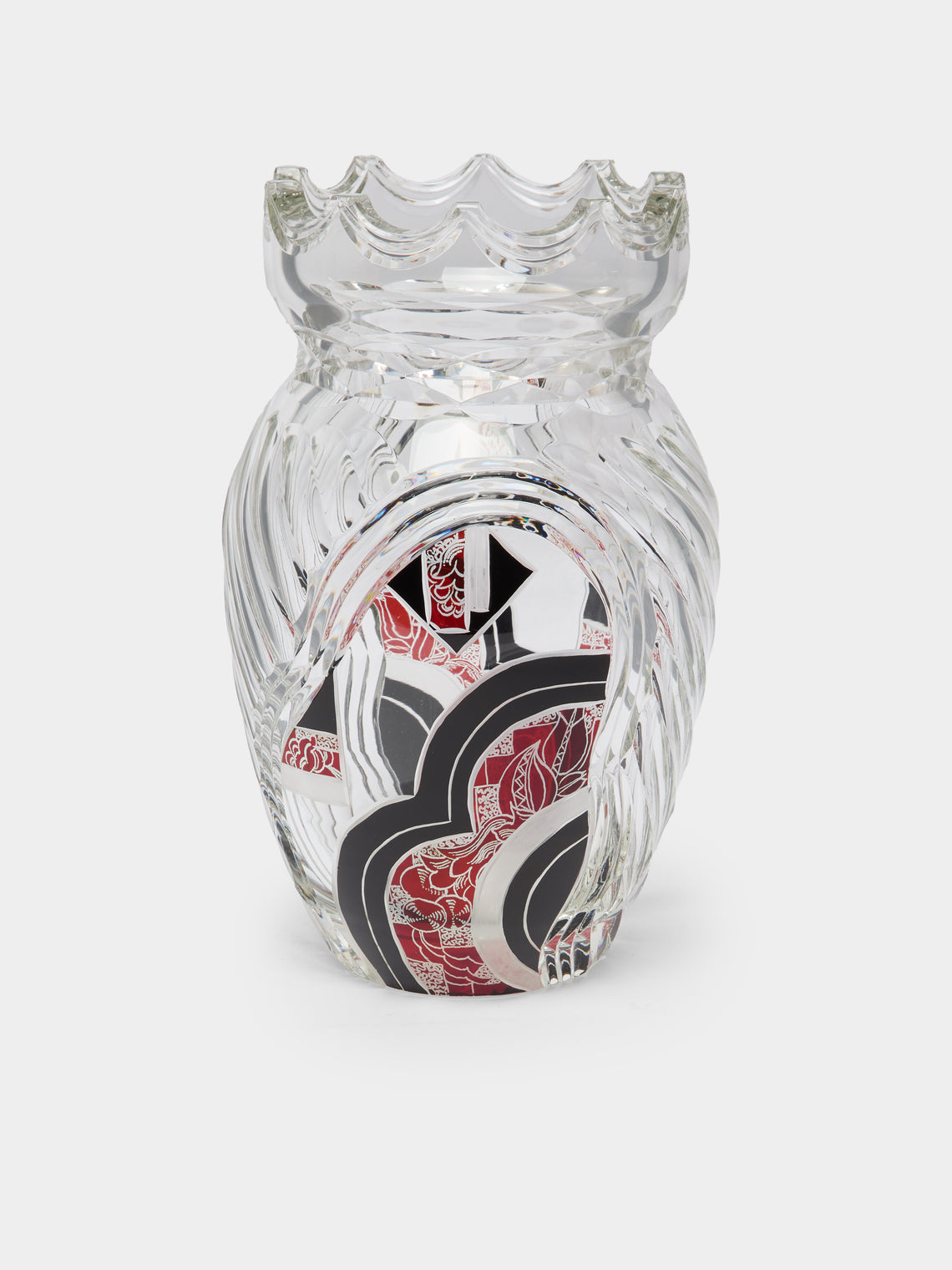 Antique and Vintage - 1930s Karl Palda Cut Crystal Vase -  - ABASK - 