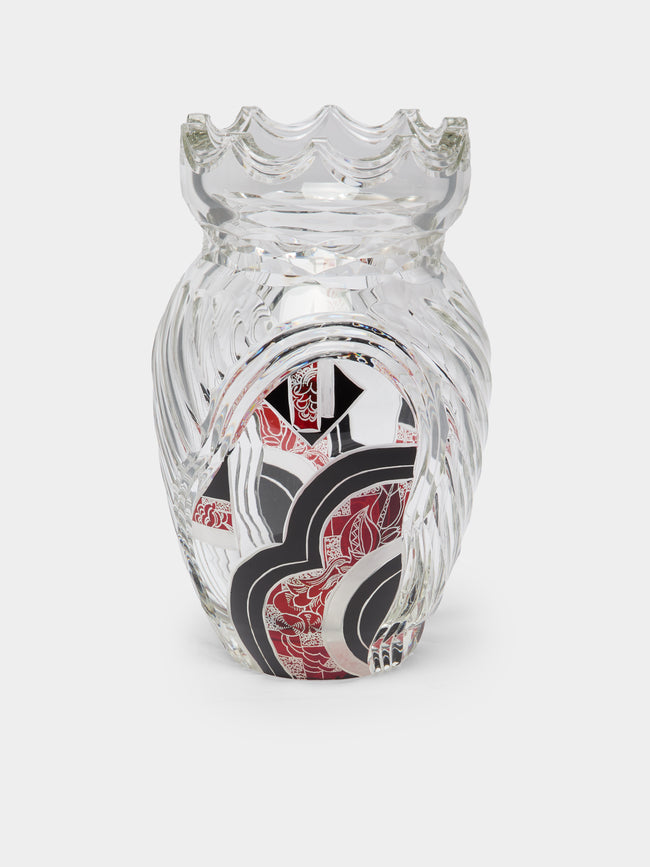 Antique and Vintage - 1930s Karl Palda Cut Crystal Vase -  - ABASK - 