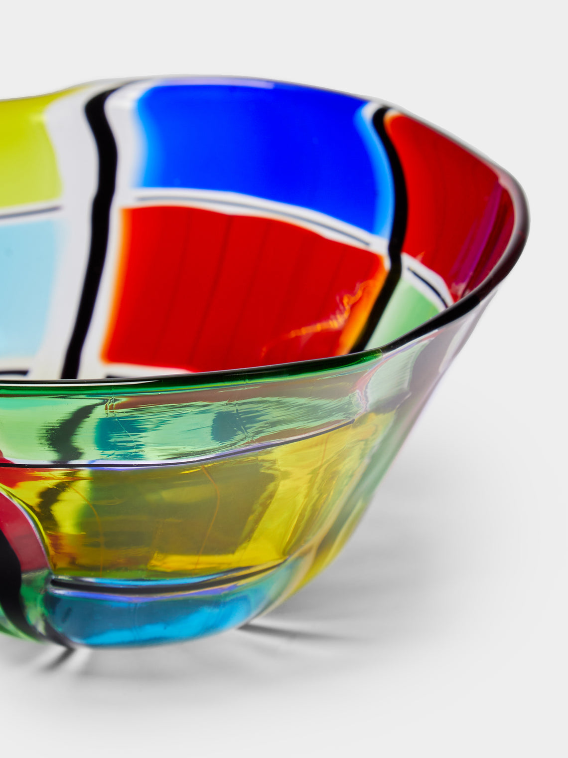 F&M Ballarin - Carnevale Hand-Blown Murano Glass Small Bowls (Set of 2) -  - ABASK