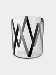 Lobmeyr - Neo Enamel Hand-Painted Crystal Tumbler - Black - ABASK - 