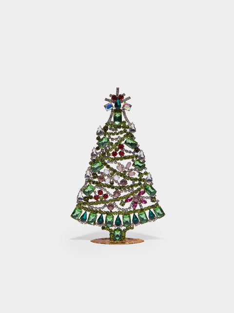 Antique and Vintage - 1930s Czech Jewelled Small Christmas Tree -  - ABASK - 