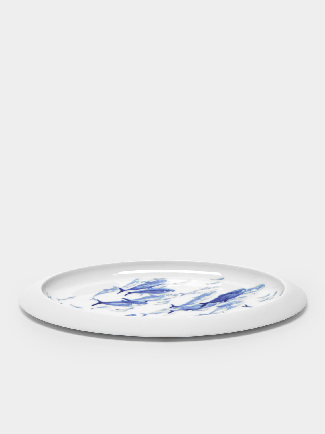 Hering Berlin - Ocean Porcelain Oval Platter -  - ABASK