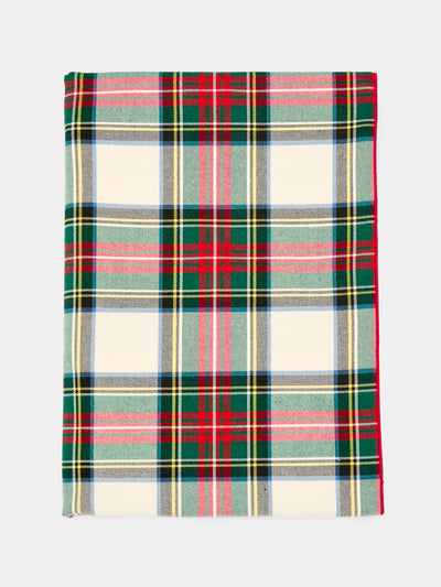 Borgo delle Tovaglie - Filo Tartan Linen Large Table Runner -  - ABASK - 