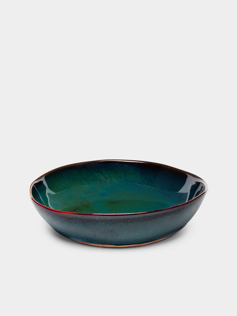 Mervyn Gers Ceramics - Hand-Glazed Ceramic Large Breakfast Bowls (Set of 6) -  - ABASK - 