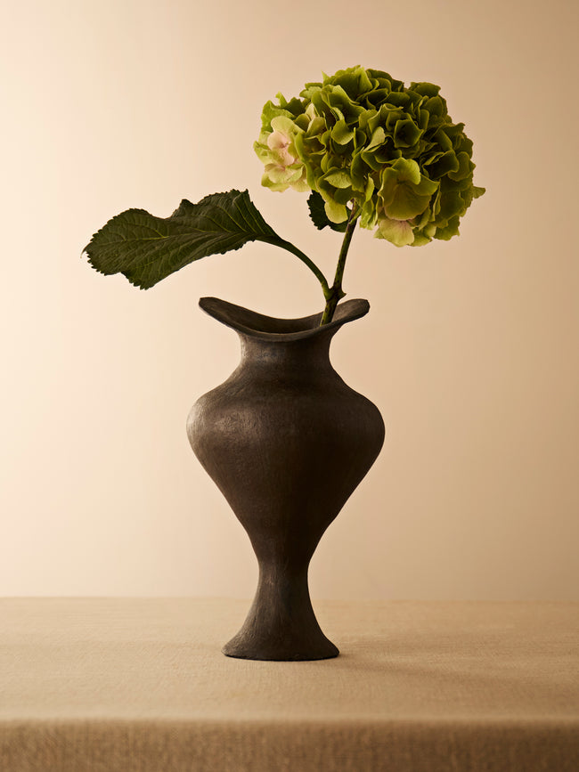 By Raffaella - Ophelia II Hand-Coiled Stoneware Vase -  - ABASK