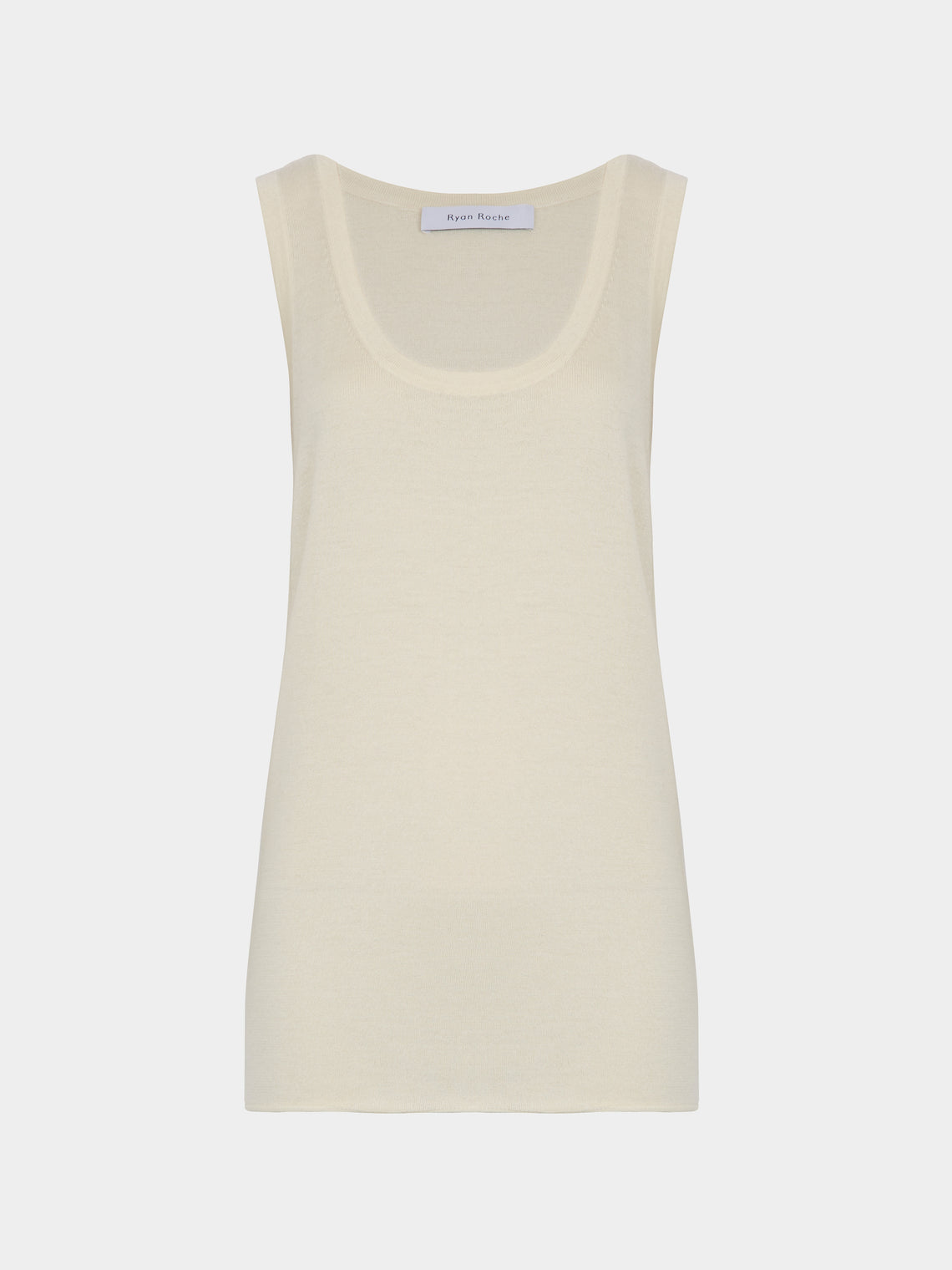 Ryan Roche - Cashmere Tank Top | Size: S -  - ABASK - 