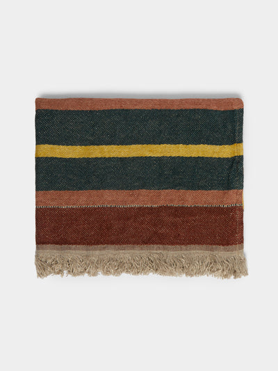 Libeco - Old Rose Belgian Linen Guest Towels (Set of 6) -  - ABASK - 