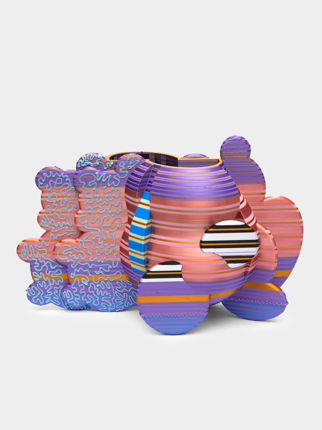 Jolie Ngo - Rainbow Thread Plastic Vessel -  - ABASK - 