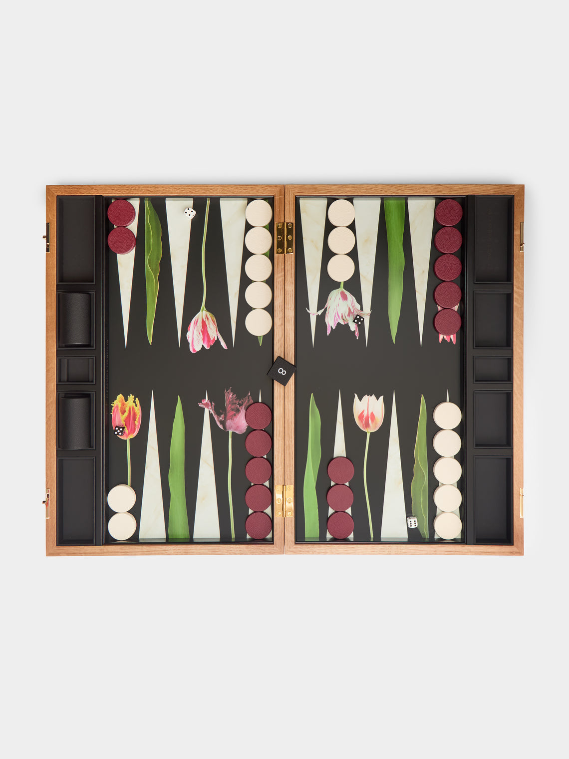 Alexandra Llewellyn - Tulip Oak Backgammon Set -  - ABASK