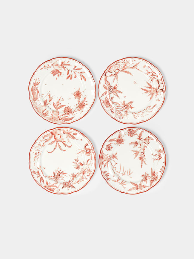 Laboratorio Paravicini - Rocaille Ceramic Dessert Plates (Set of 4) -  - ABASK - 