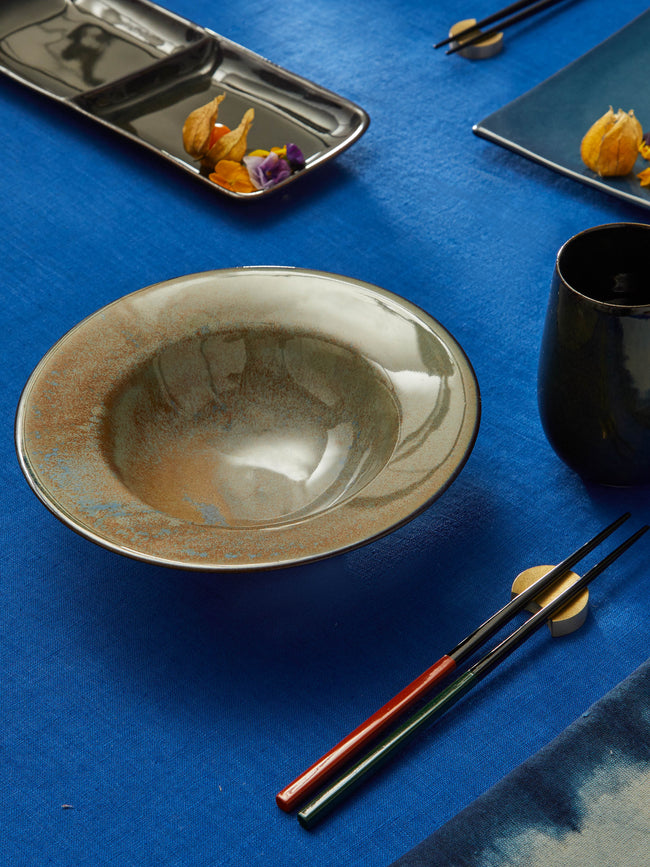 Mervyn Gers Ceramics - Hand-Glazed Ceramic Deep Bowls (Set of 6) -  - ABASK