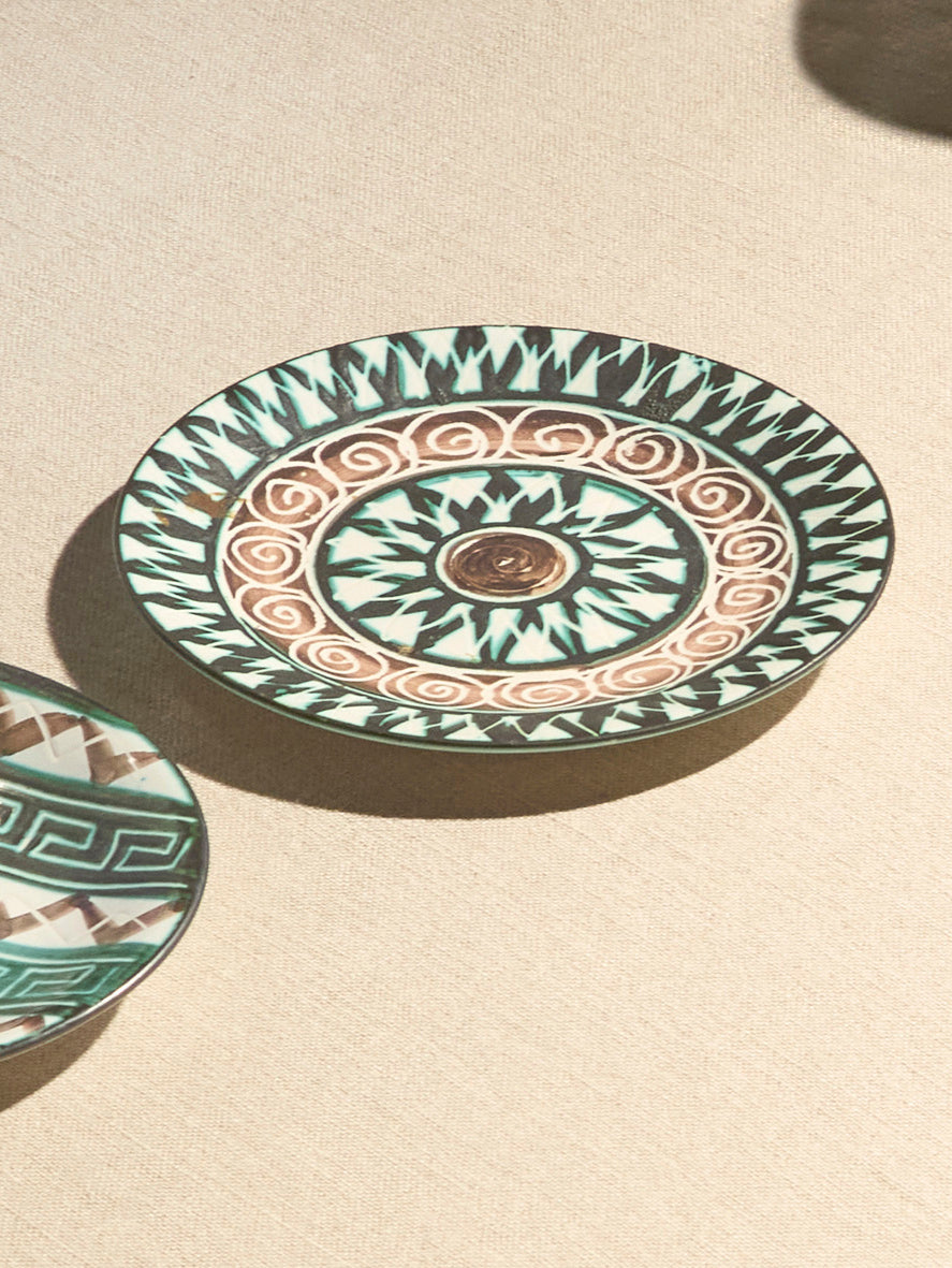 Antique and Vintage - 1960s Robert Picault Ceramic Plate -  - ABASK