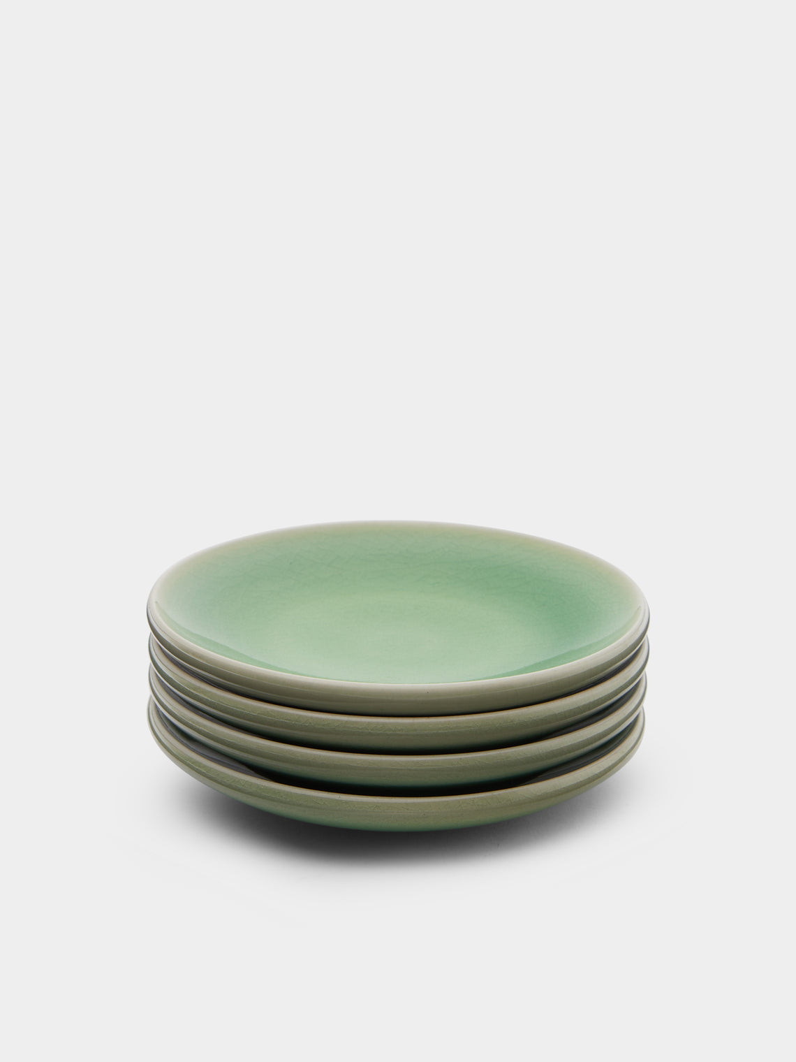 Jinho Choi - Celadon Small Plates (Set of 4) -  - ABASK