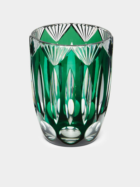 Antique and Vintage - 1950s Val Saint Lambert Crystal Vase -  - ABASK - 