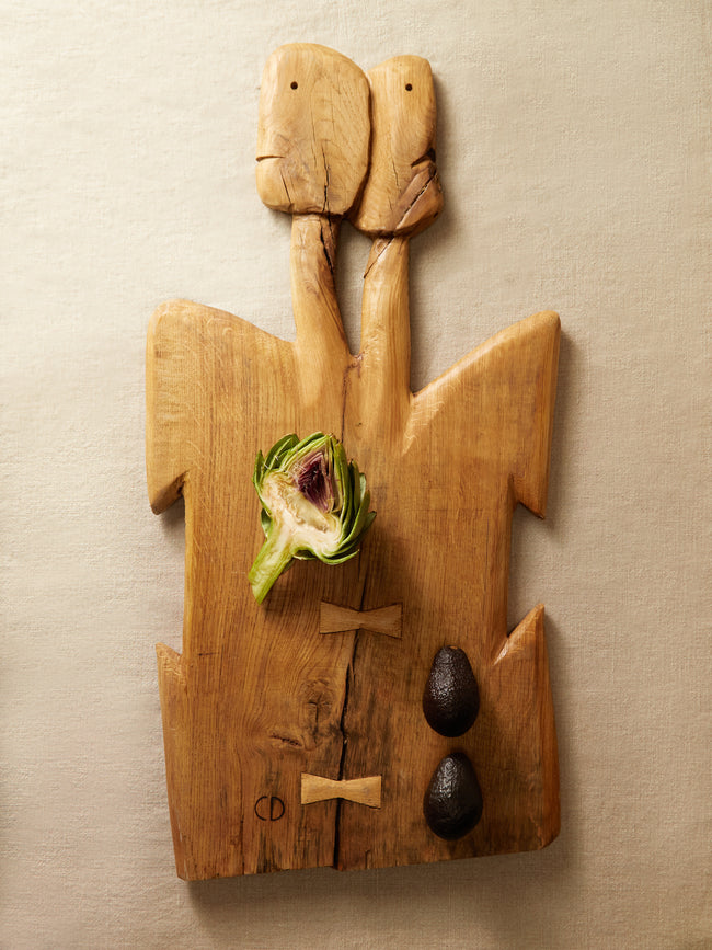 Eliot Daguet - Hand-Carved Oak Serving Board -  - ABASK