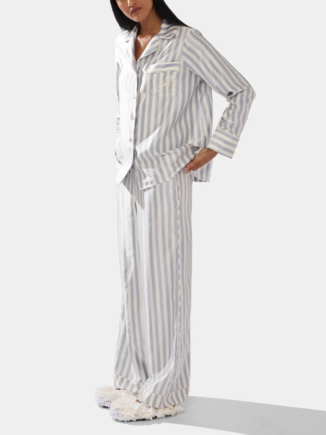 Thierry Colson - The Albertine Silk Pyjama Set | Size: S -  - ABASK