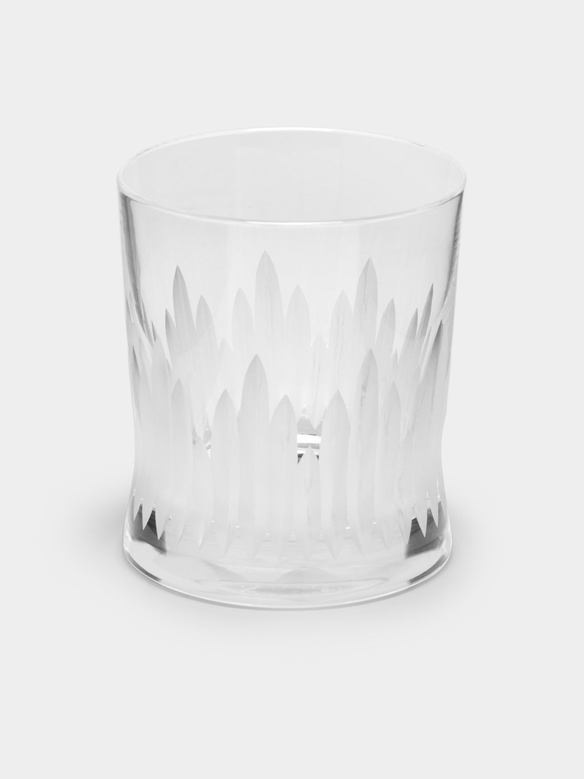 J. Hill's Standard - Martino Gamper Furrow Cut Crystal Whiskey Glass -  - ABASK - 