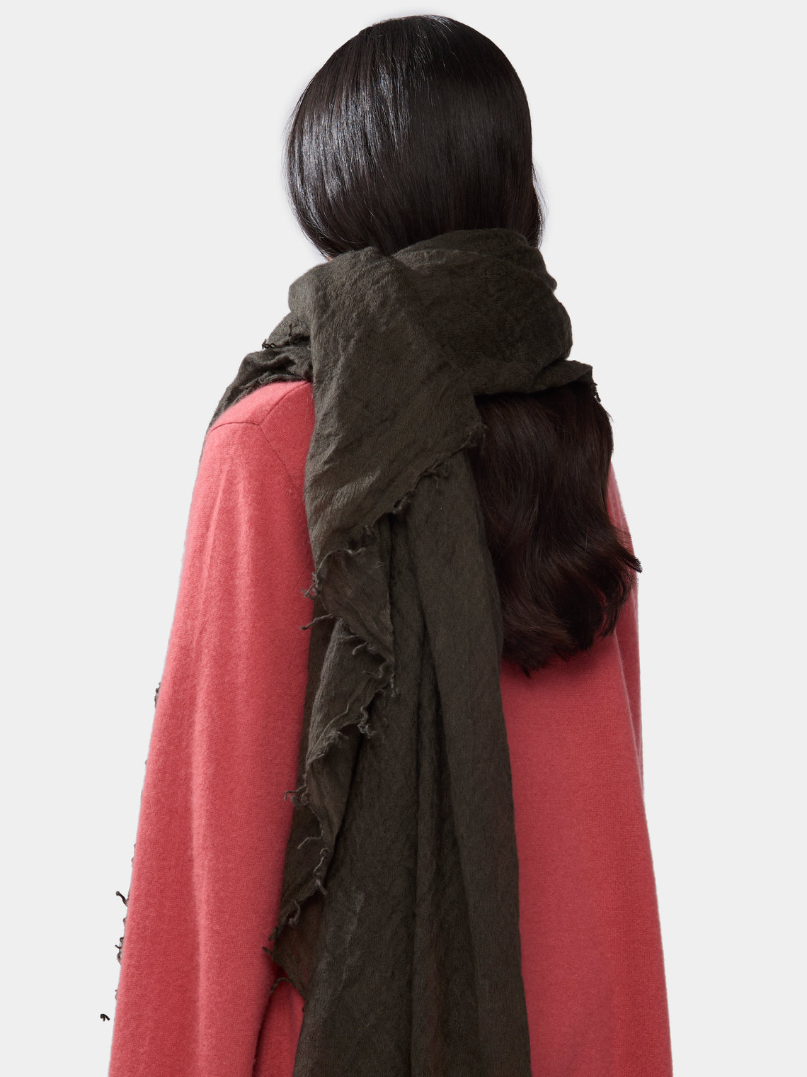 Woven Cashmere Medium Scarf