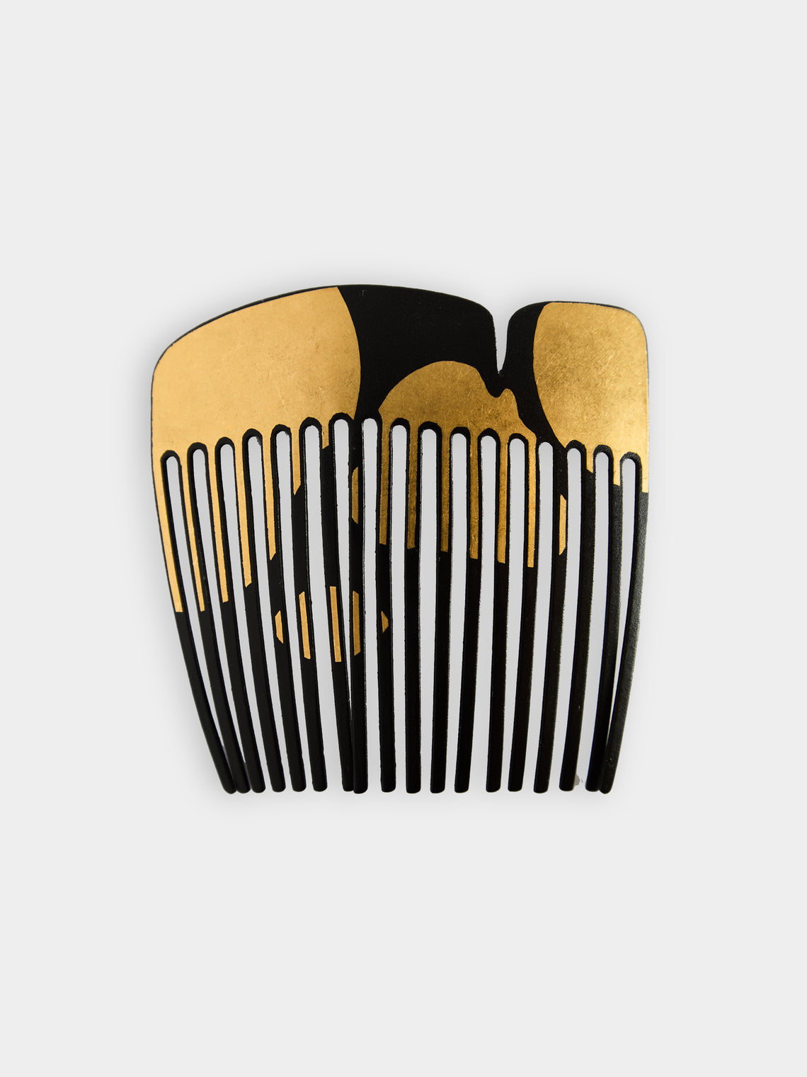 Mahnaz Collection - Vintage 1960s-1980s Angela Cummings 22-Karat Yellow Gold and Iron Hair Comb -  - ABASK - 