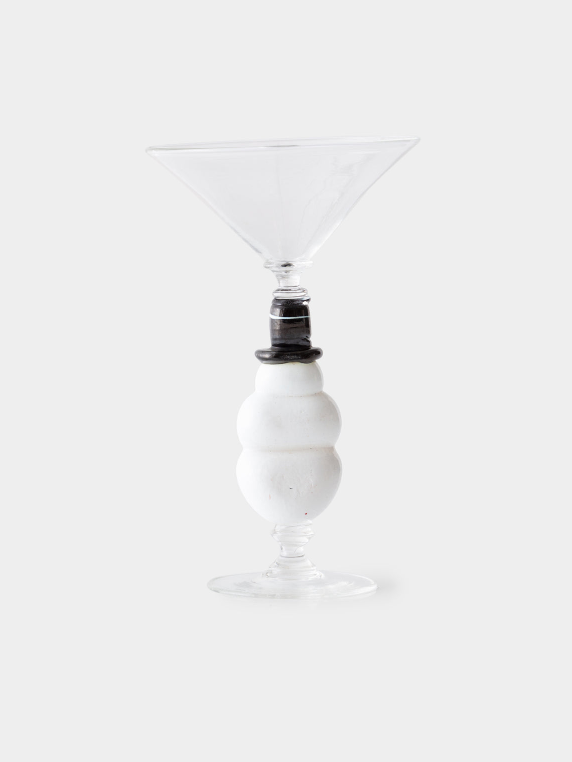 Richard Marquis x Dante Marioni - 2006 Frosty Hand-Blown Martini Glass -  - ABASK