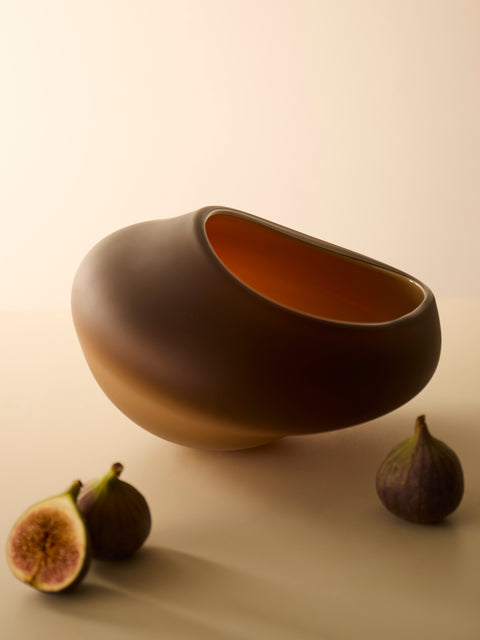 David Valner - Polypore Hand-Blown Glass Medium Bowl -  - ABASK