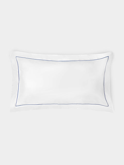 Loretta Caponi - Hand-Embroidered Cotton Pillowcases (Set of 2) -  - ABASK - 