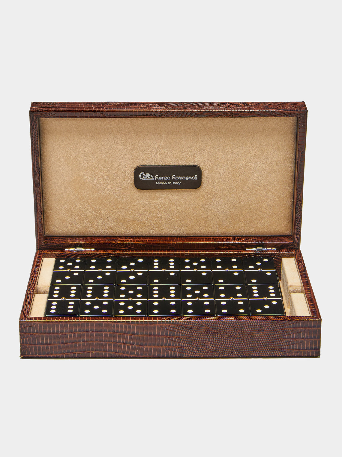 Renzo Romagnoli - Leather Dominoes Set -  - ABASK - 