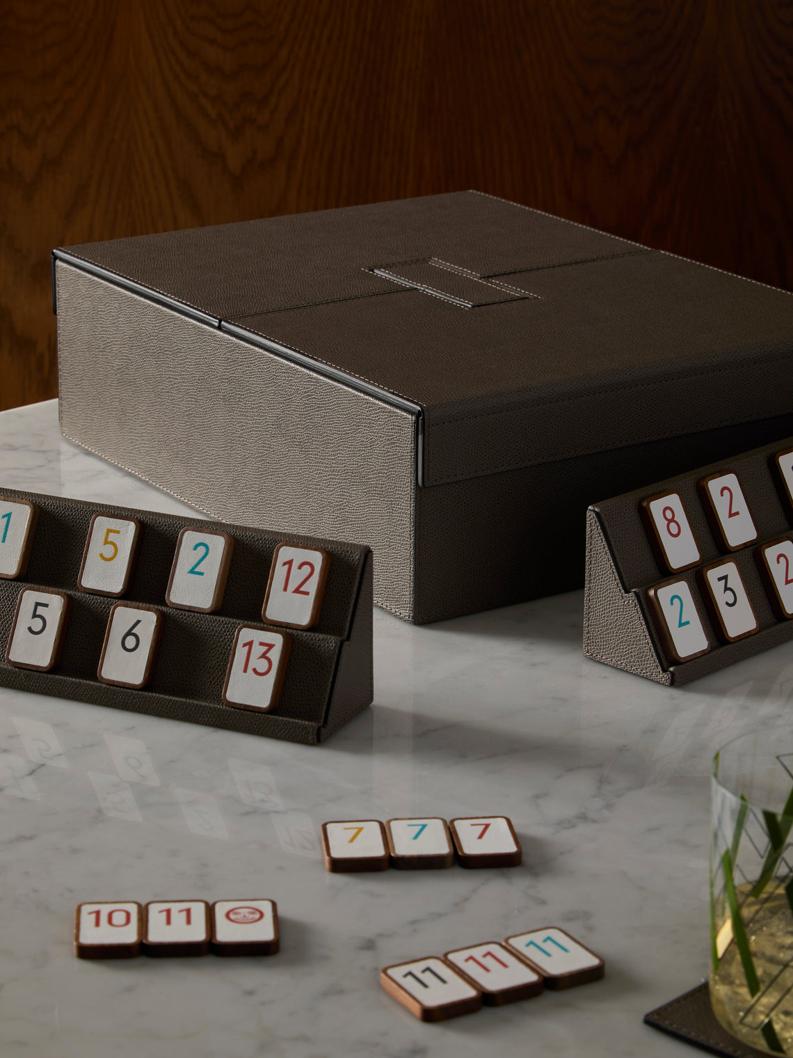 Giobagnara - Leather Rummikub Set -  - ABASK