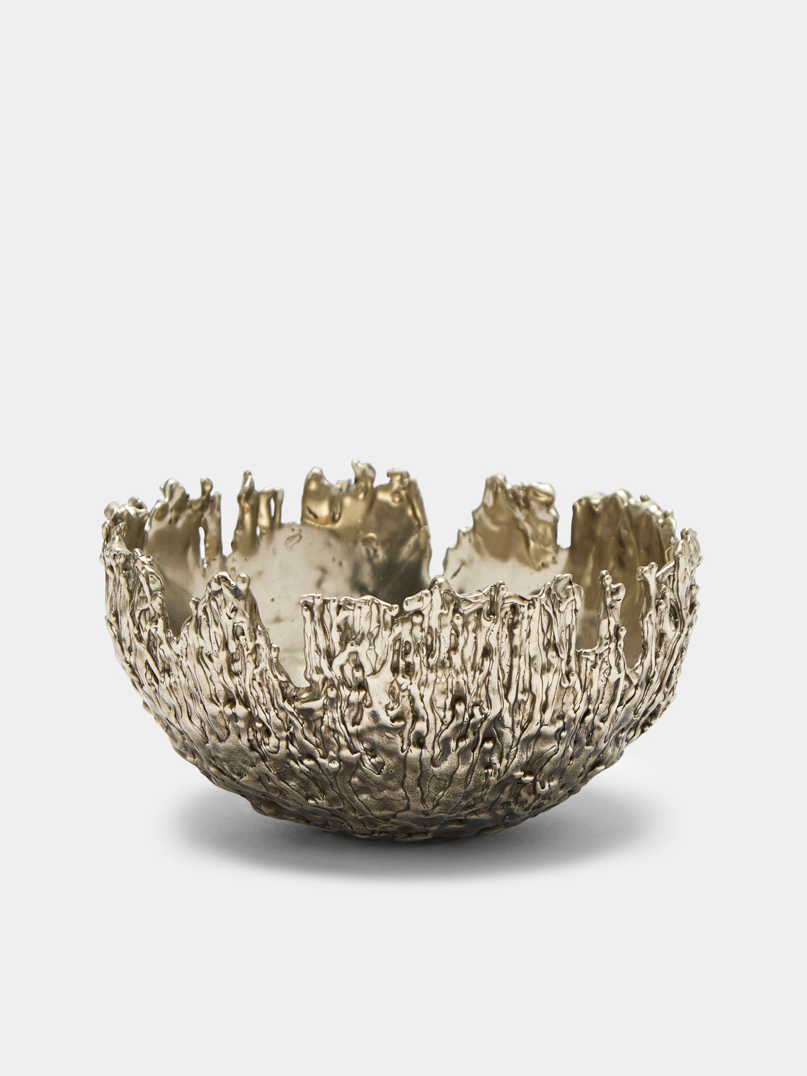 William Guillon - Gravity Hand-Sculpted Bronze Small Bowl -  - ABASK - 