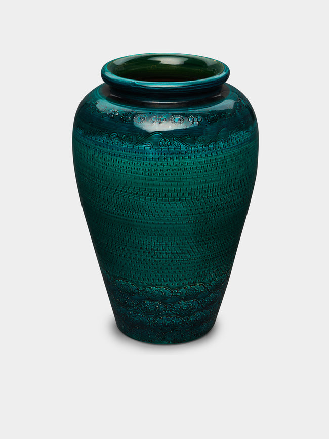 Antique and Vintage - 1950s Bitossi by Aldo Londi Ceramic Vase -  - ABASK - 