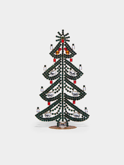 Antique and Vintage - 1930s Czech Jewelled Medium Christmas Tree -  - ABASK - 