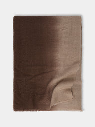 ME&K - Cashmere Ombré-Border Scarf | One Size -  - ABASK - 