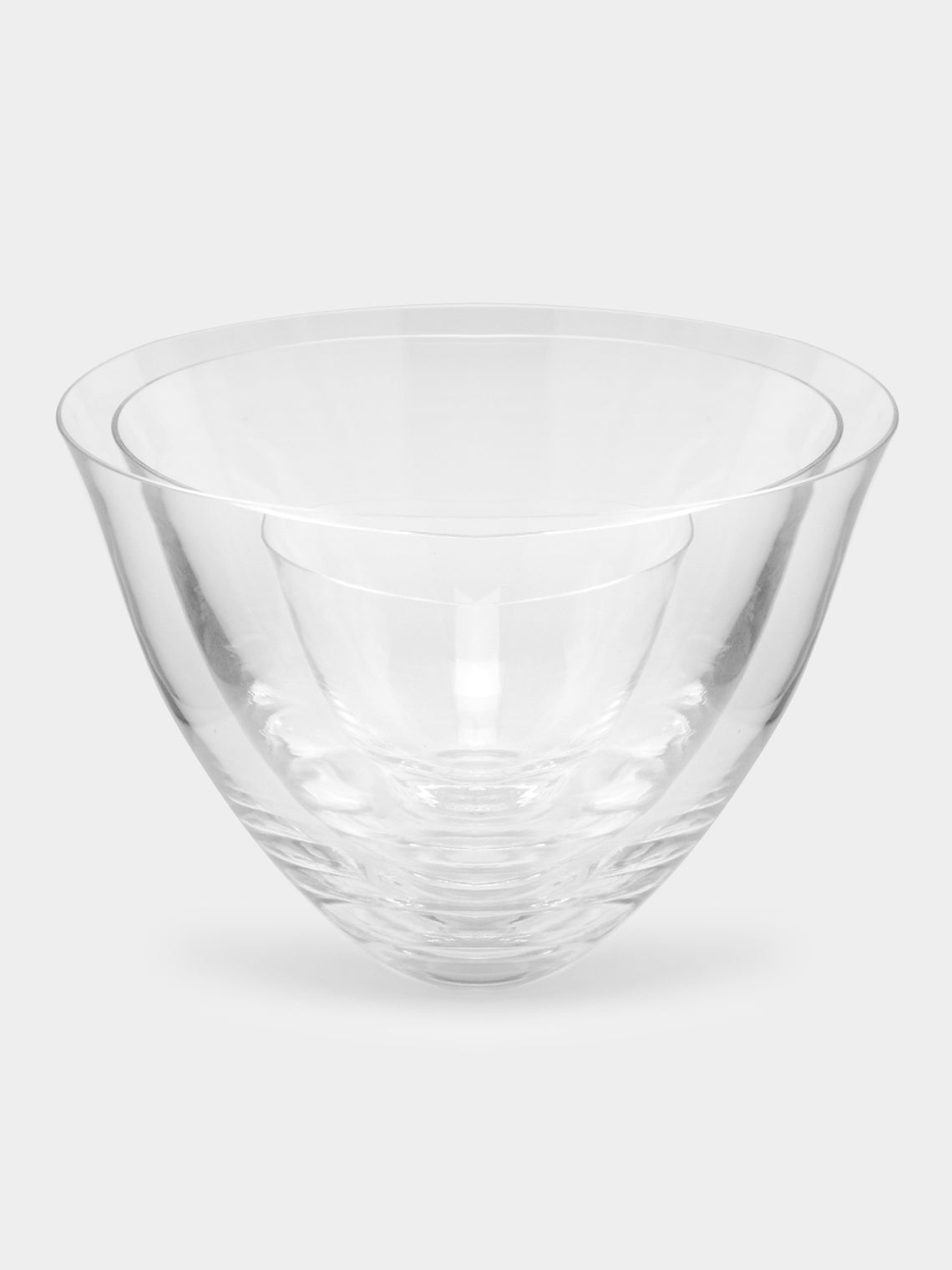 Deborah Ehrlich - Hand-Blown Crystal Glass Bowls (Set of 3) -  - ABASK