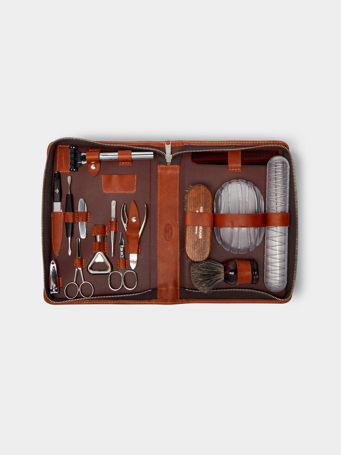F. Hammann - Leather Large Grooming and Manicure Set -  - ABASK