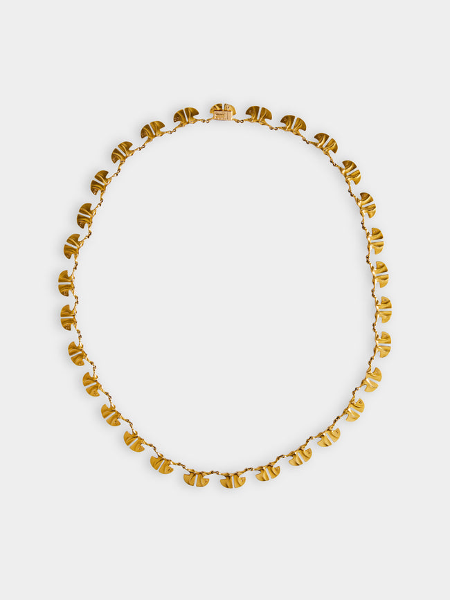 Mahnaz - 1978 Björn Weckström for Lapponia 14-Karat Gold Necklace -  - ABASK - 