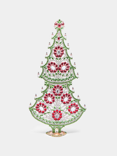 Antique and Vintage - 1930s Czech Jewelled Extra Large Christmas Tree -  - ABASK - 