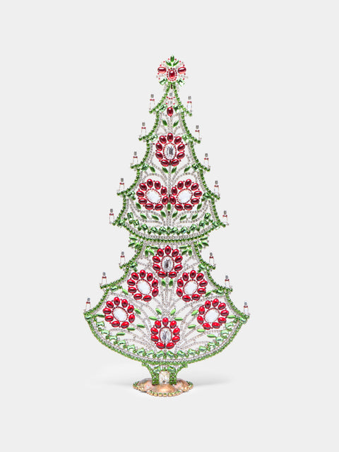 Antique and Vintage - 1930s Czech Jewelled Extra Large Christmas Tree -  - ABASK - 