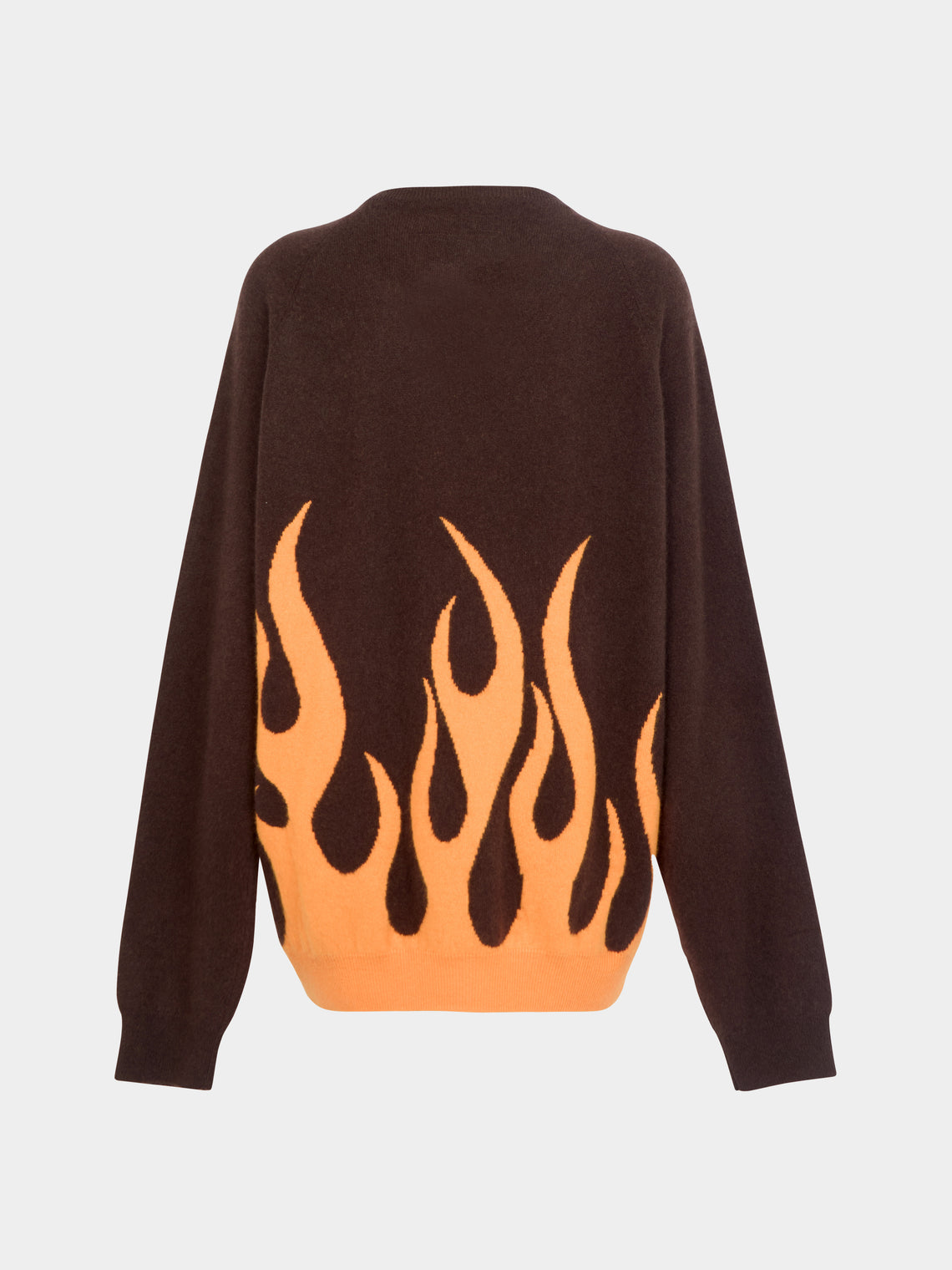 Frenckenberger - Sylvie Fleury Flame Cashmere R-Neck Sweater | Size: S -  - ABASK