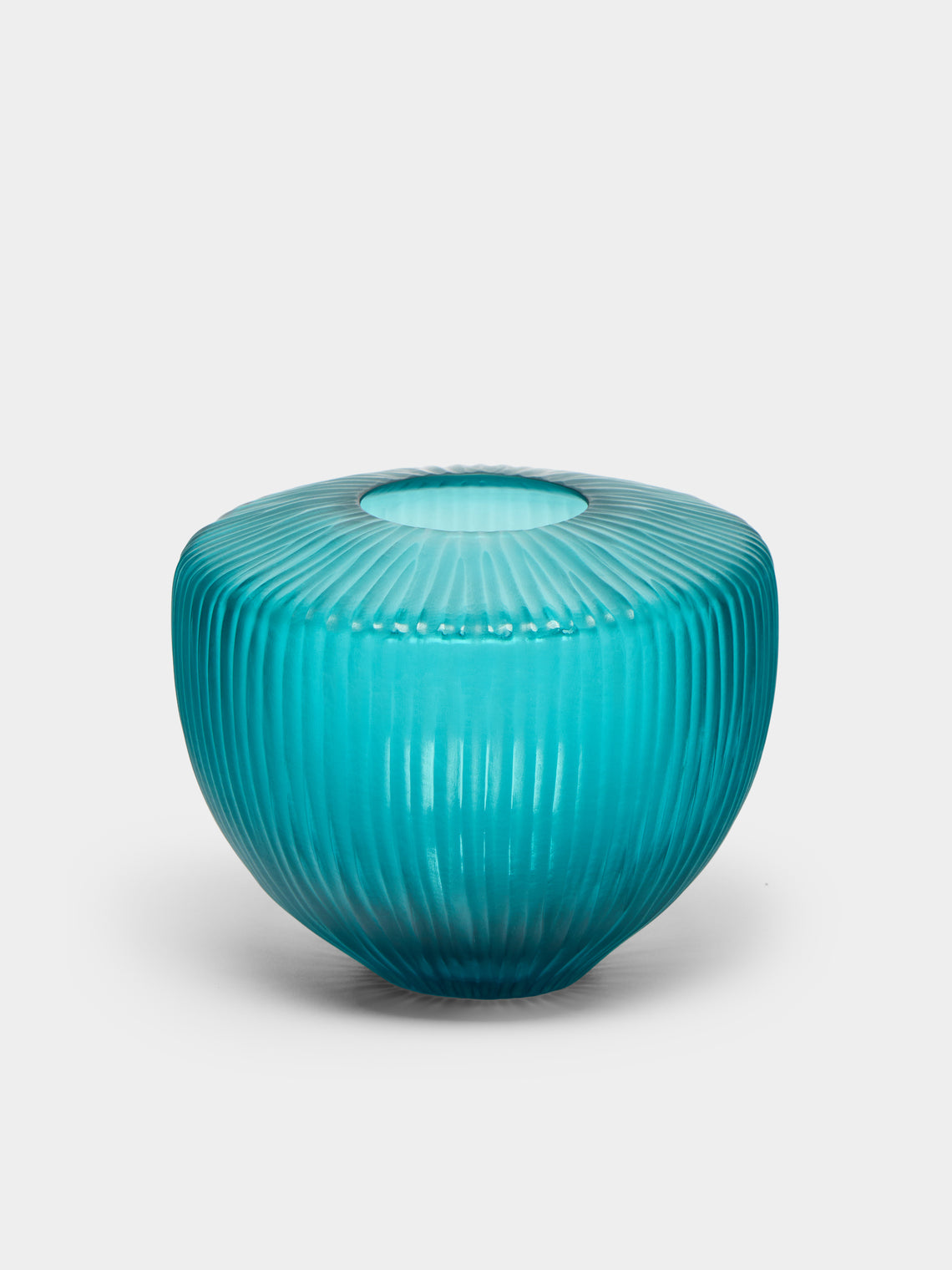 Micheluzzi Glass - Goccia Righe Hand-Blown Murano Glass Small Vase -  - ABASK - 