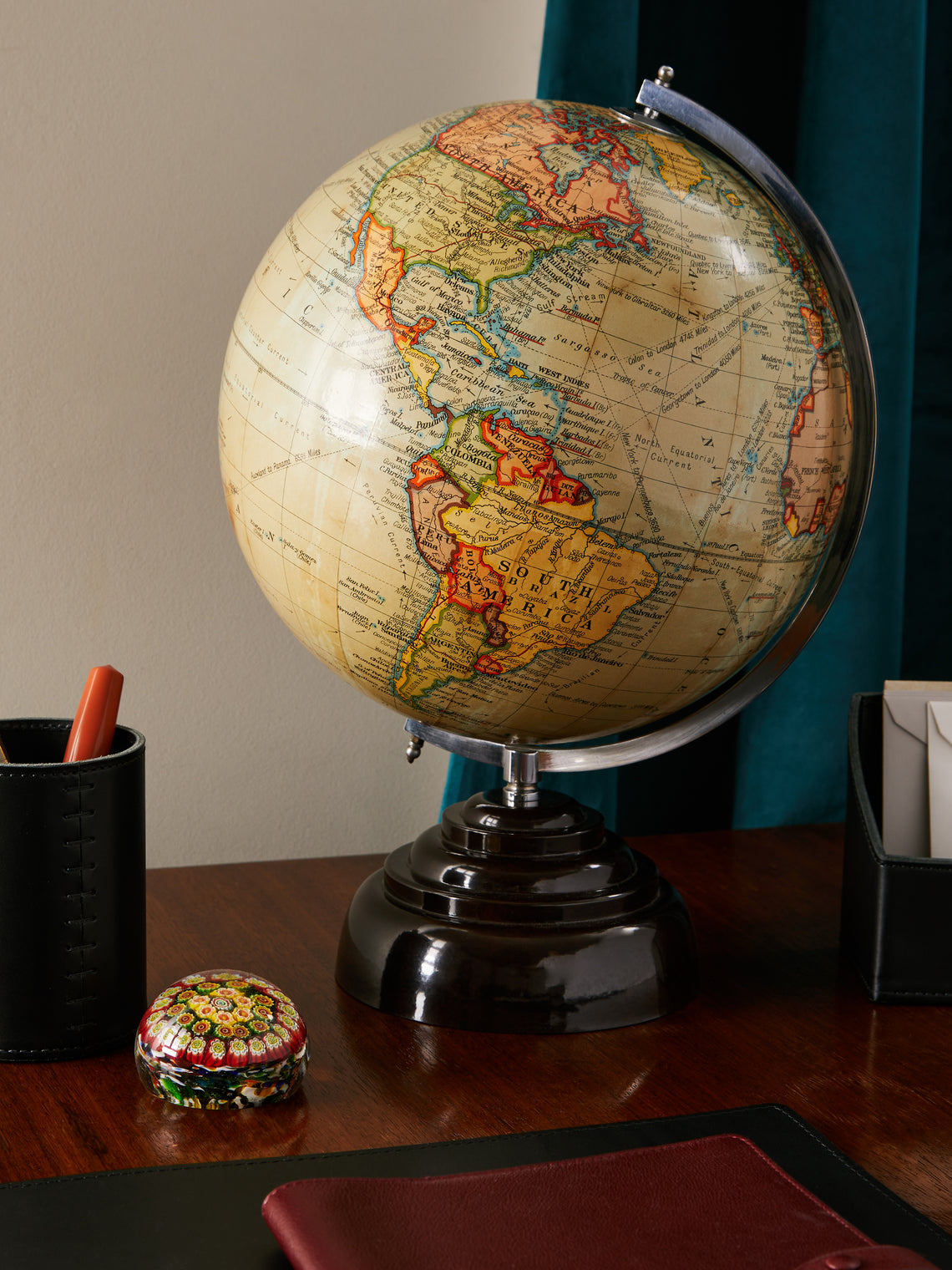 Antique and Vintage - 1950s Terrestrial Globe -  - ABASK