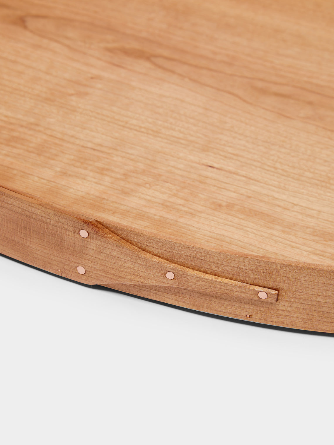 Rikke Falkow - Cherry Wood Oval Serving Tray -  - ABASK