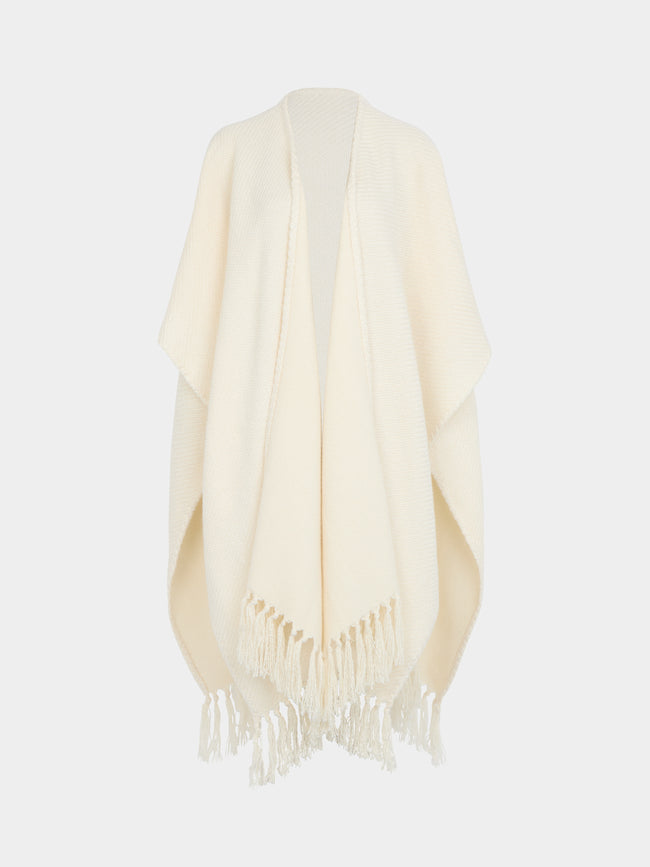 Alonpi - Double-Faced Cashmere Cape | One Size -  - ABASK - 