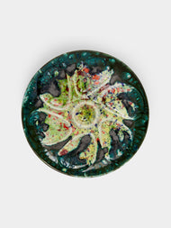 Antique and Vintage - 1960s Abstract Oyster Plate -  - ABASK - 