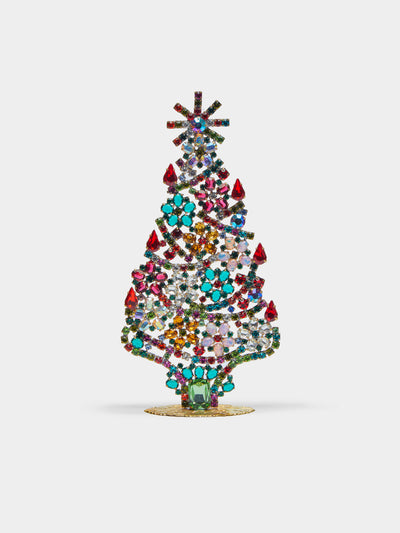 Antique and Vintage - 1930s Czech Jewelled Medium Christmas Tree -  - ABASK - 