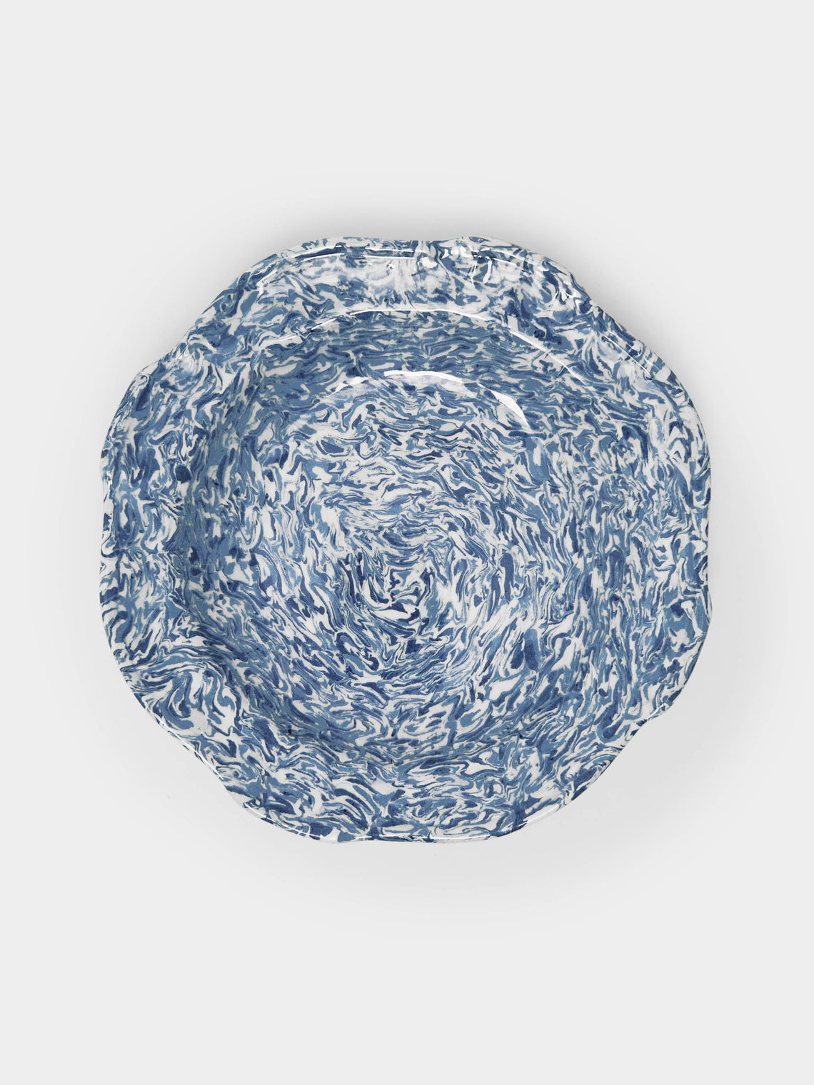 ABASK Aptware - Marbled Ceramic Large Serving Platter -  - ABASK - 