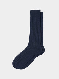 Maria La Rosa - Ribbed Cashmere Socks -  - ABASK - 