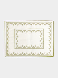 Esencial Hogar - Pedralbes Embroidered Linen Placemats (Set of 4) -  - ABASK - 